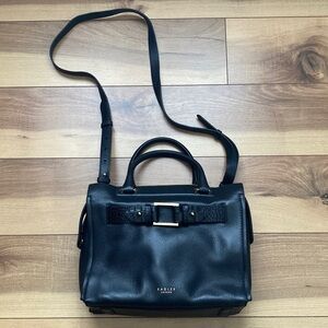Radley London Agnes Leather Satchel Cross Body Purse